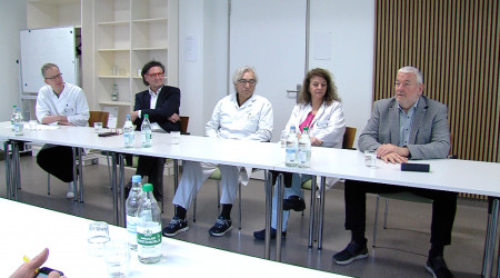 Pressekonferenz zum Weltkrebstag (Quelle: BWeins)