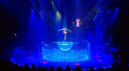 Wassershow bei Zirkus Charles Knie (Quelle: BWeins)