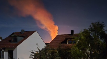 Gro&szlig;brand T&uuml;bingen Pfrondorf (Quelle: BWeins/privat)